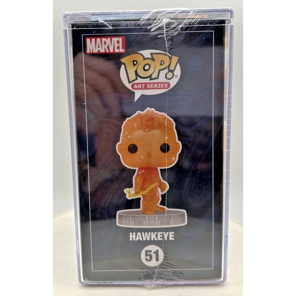 Funko Pop!‎ Marvel Infinity Saga Hawkeye Art Series in Hard Case #51 F8